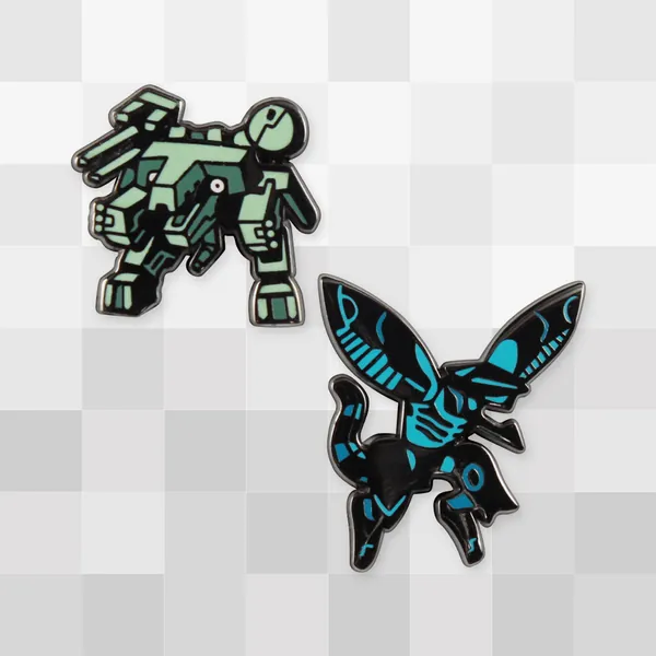REX & RAY Pin Set