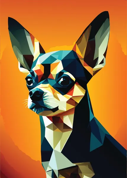 'My Dog Chihuahua' Poster, picture, metal print, paint by Fireabend Designs | Displate