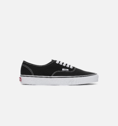 Authentic Mens Skate Shoe - Black | 6.5