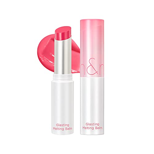 rom&nd Glasting Melting Balm 3.5g, 02 LOVEY PINK, Glossy, Plumping Lips, Moisture, Translucent, Water Bomb, High Pigmented, Vegan - 02 LOVEY PINK