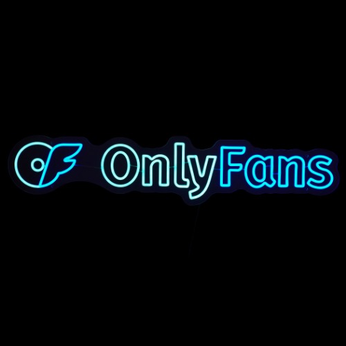 OnlyFans Logo Neon LED Sign | OnlyFans Full Logo (42" width)