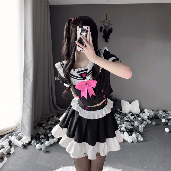 Lolita Maid Cosplay Costume Set