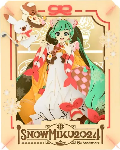 PAPER THEATER Hatsune Miku SNOW MIKU 2024 PT-353 Hatsune Miku SNOW MIKU 2024