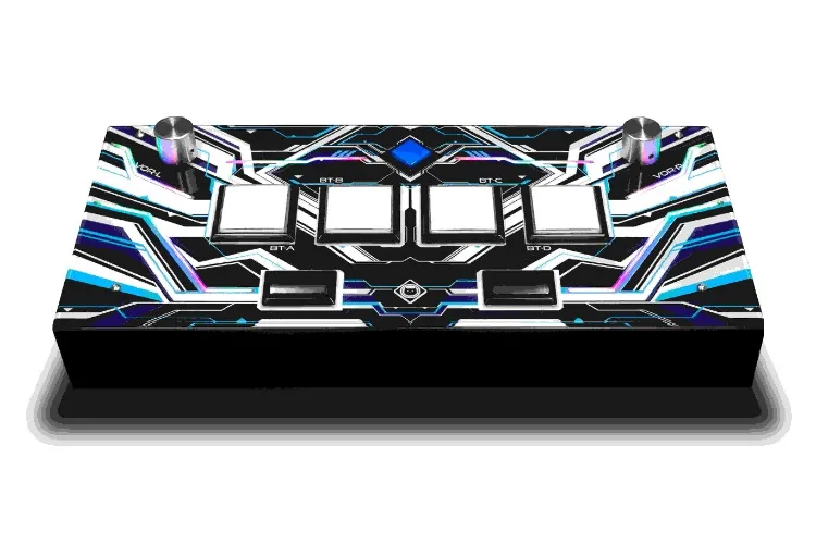 Yuancon - SDVX 12 Black&Blue Controller