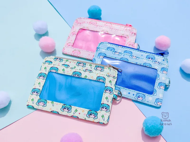 Hatsune Miku Card Wallet | Sakura Miku | Snow Miku