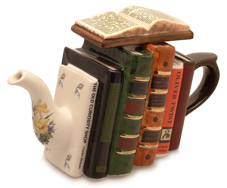 Classic Authors Teapot