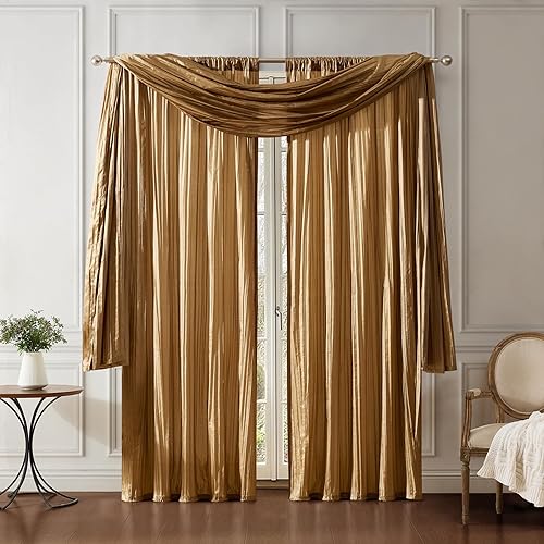 Gold Baroque Curtains