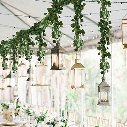 12 Pack 84 Feet Artificial Fake Hanging Vines