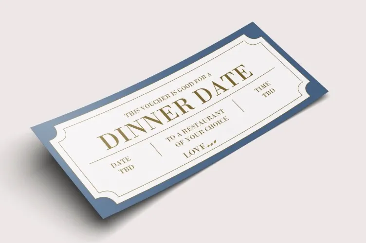 Dinner & Drinks Voucher