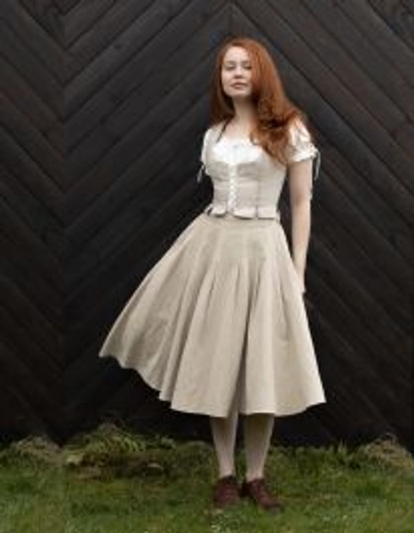 Matching Pale Skirt