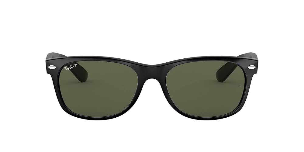 Ray-Ban RB2132 New Wayfarer Polarized Sunglasses - Black/Polarized