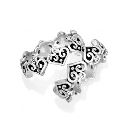 Alcazar Heart Ring | Silver / 6