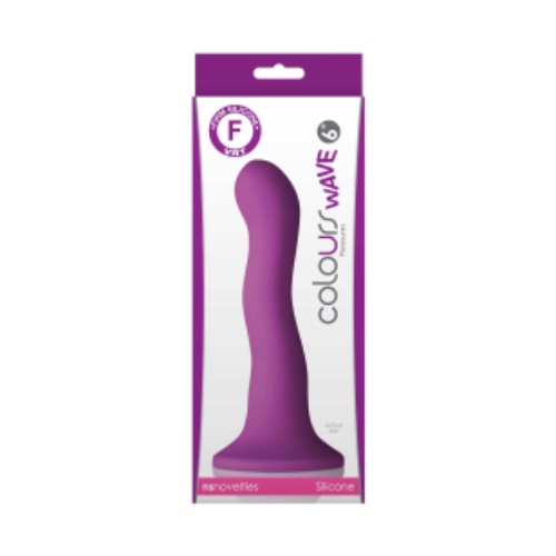 Colours - Wave - 6" Dildo - Purple