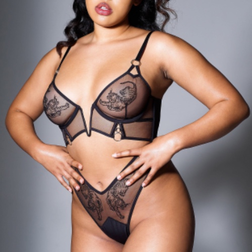 Tigris Thong | Black / S