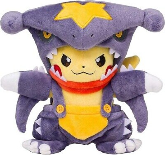 Pikachu Cosplay in Garchomp Costume Plush | eBay