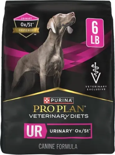 Purina Pro Plan Veterinary Diets UR Urinary Ox/St Dry Dog Food, 6-lb bag