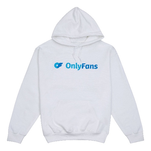 OnlyFans Logo Hoodie - White | L / White