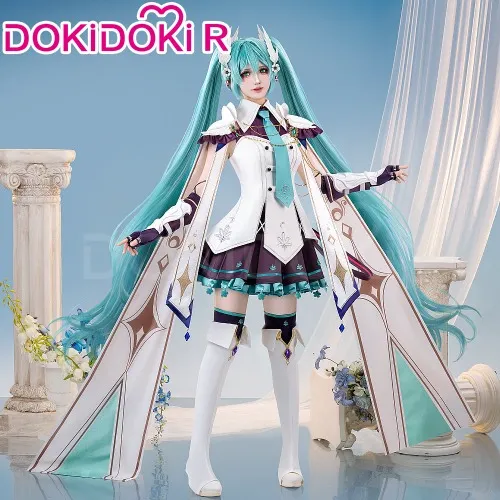 【Size S-2XL】DokiDoki-R Cosplay Costume Knight Fantasy Costume | Costume Only ( Shoes Cover Exclude)-2XL-Order Processing Time Refer to Description Page