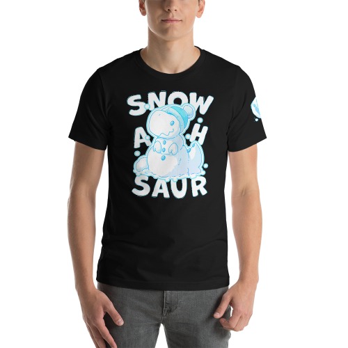 Snow-Ah-Saur T-Shirt | Black / 2XL