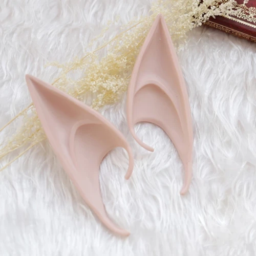 Mysterious Angel Elf Ears Latex Ears for Fairy Cosplay Costume Accessories Halloween Decoration Photo Props Adult Kids Toys _   - AliExpress Mobile 