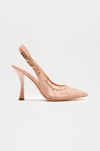 Elvera Slingback Pumps - Nude