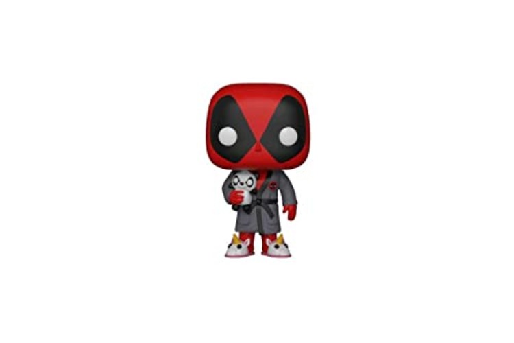 Funko POP! Marvel: Deadpool Playtime - Deadpool in Robe, Multicolor - Standard