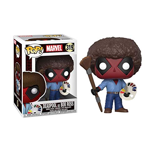 Funko POP! Marvel: Deadpool Playtime- Bob Ross - Deadpool