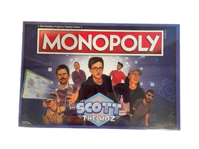 Scott The Woz Monopoly Limited Edition  (1/5000)  Scott Wozniak
