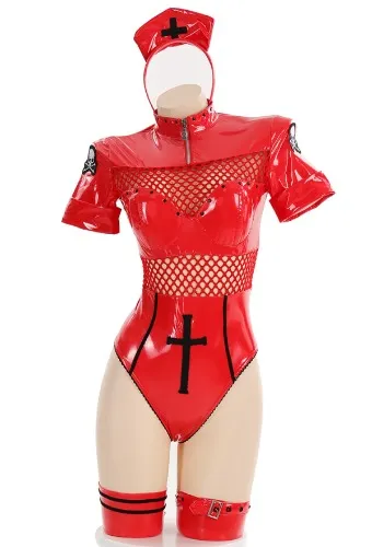 【情趣】CS110GONU哥特护士拓色-红色