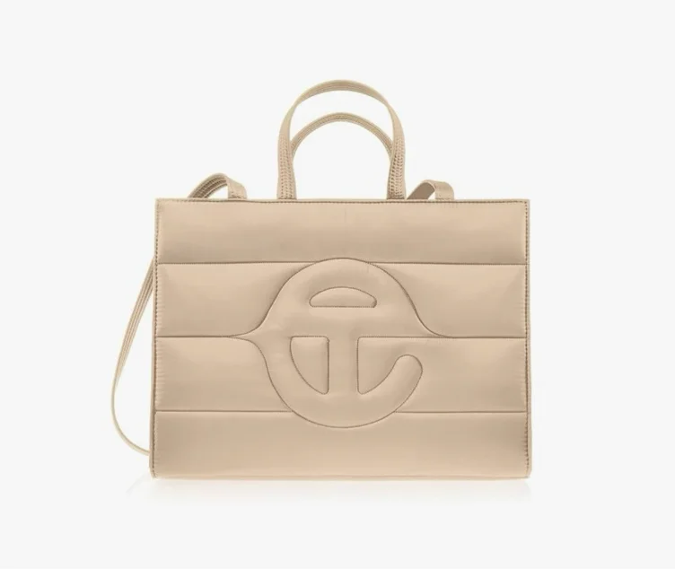 TELFAR Medium Puff Shopper - Cream