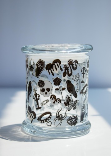 GOTH STASH JAR