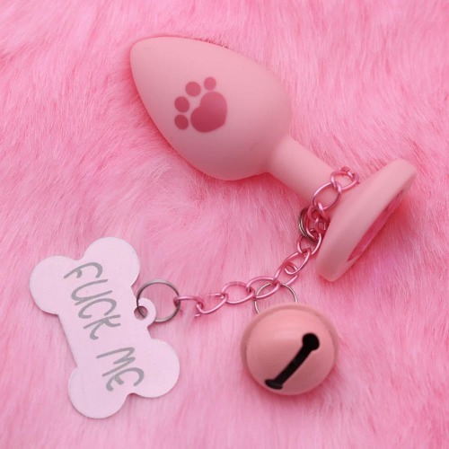 Pup Tag Paw Plugs - Pink