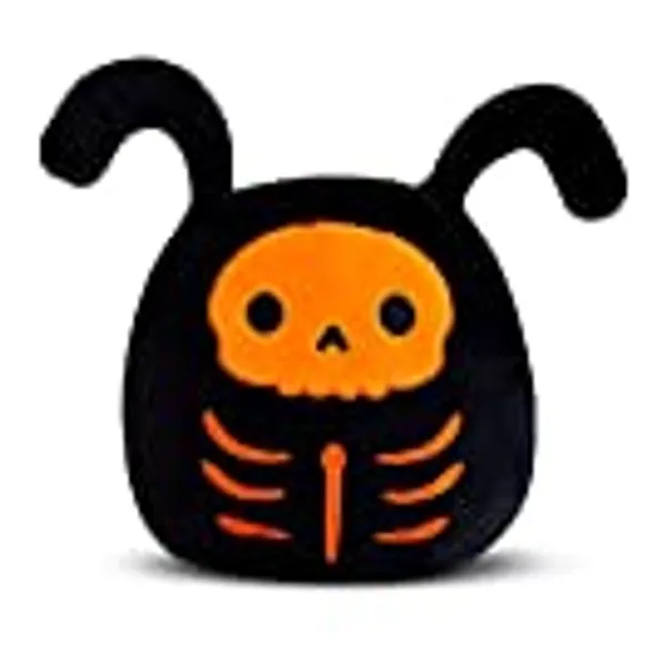 LJINPIN Halloween Plushies - 12" Stuffed Animal Orange Skeleton Plush Toys, Anime Kawaii Soft Body Pillow Cushion, Cute Plush Doll Stuffed Gifts for Girl, Boy (kulou)