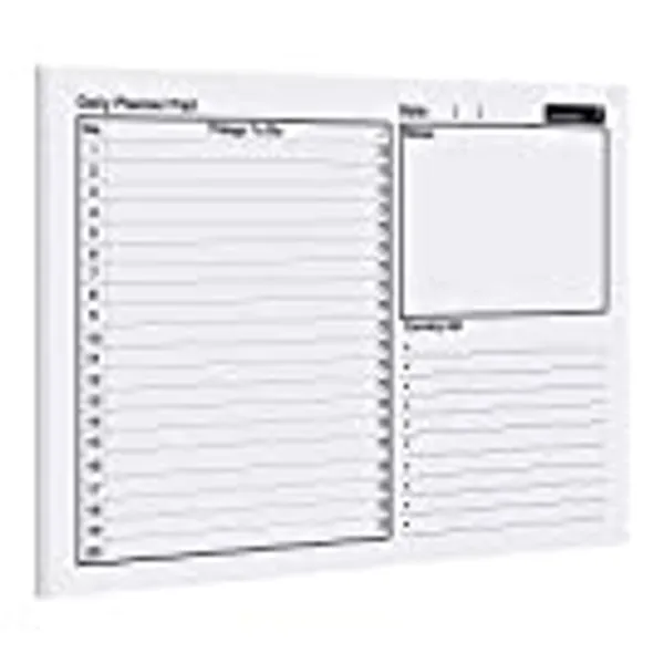 To Do List Pad - Things To Do Today Daily Planner - A4 Pad - Heavyweight 100gsm Paper - 60 Sheet - by GoPlanUK