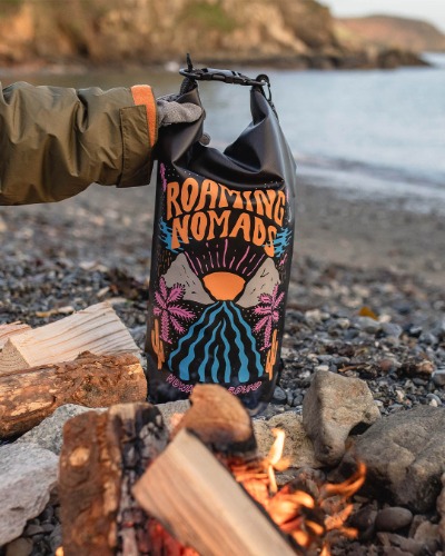 Tide 10L Recycled Dry Bag - Roaming Nomads | One Size
