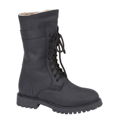 KELSO WOMENS SHEEPSKIN BOOTS | Black / 5