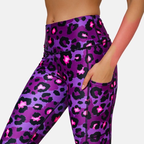 Berry Beast Leggings | S / Multi / Side Pockets