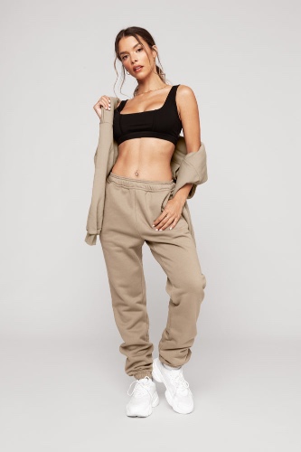 Cloud Street Sweatpant - Milk Tea | XL / One Size