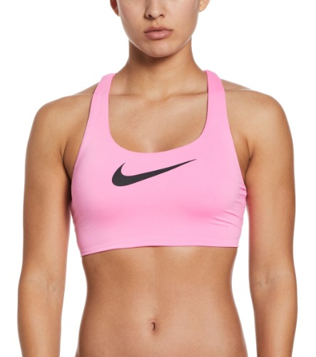Nike Women's Crossback Midkini Top Pink Spell | Pink Spell / Large