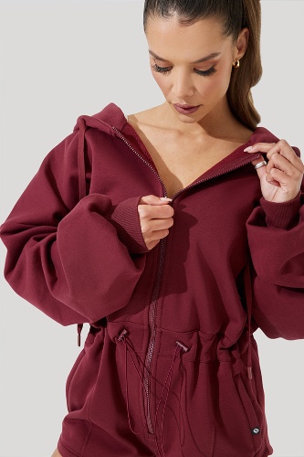Cloud Romper - Red Wine | L/XL