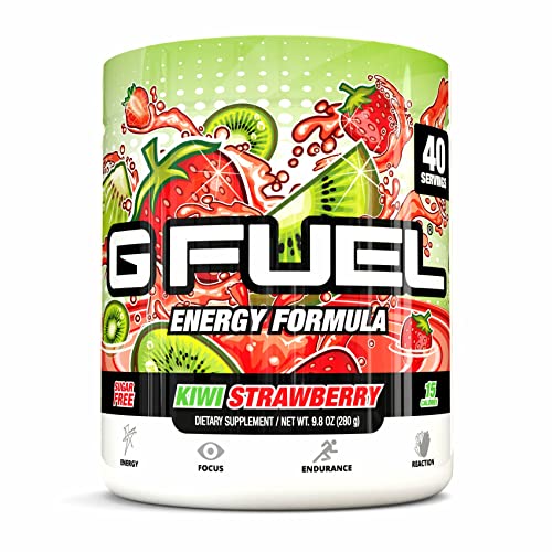 Gamma Labs G Fuel Kiwi Strawberry Tub (40 Servings) Elite Energy and Endurance Powder