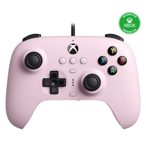 8Bitdo Ultimate Wired Controller for Xbox Series X, Xbox Series S, Xbox One, Windows 10 & Windows 11 - Officially Licensed (Pastel Pink)