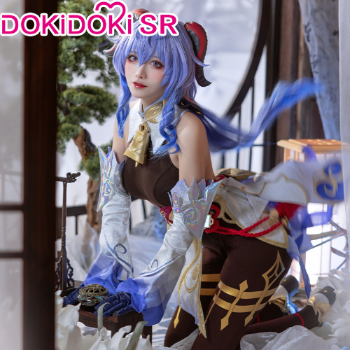 【Ready For Ship】DokiDoki-SR Game Genshin Impact Cosplay Gan Yu Costume Ganyu | M