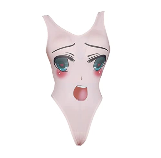 JasmyGirls Sexy Superhero Anime Cosplay Lingerie Costume One-Piece High Waist Bathing Suit