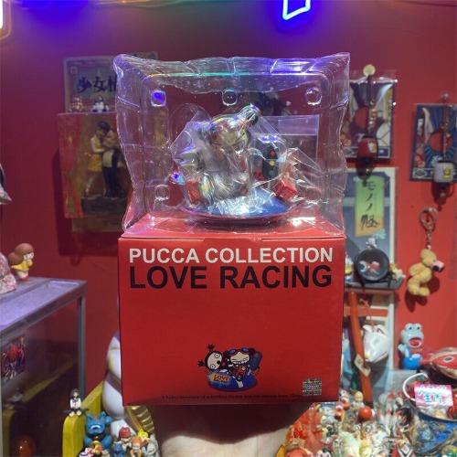 PUCCA Figure Collection Love Racing Statue Figurine Vintage Toy