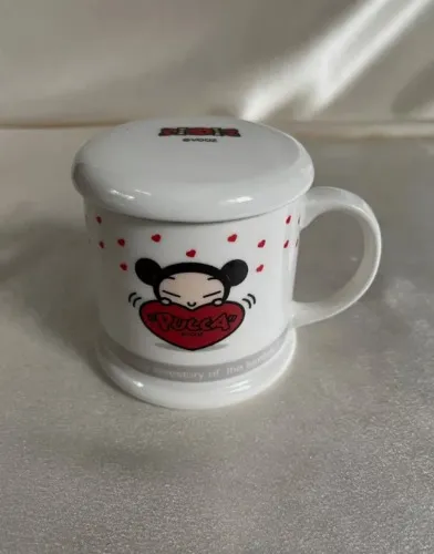 Pucca Mug Ceramic 3.5”T Choice: Love Or Love Story Tomboy