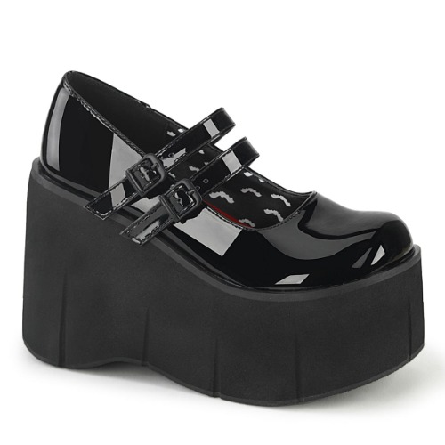 Demonia Kera-08 | Black Patent / 7