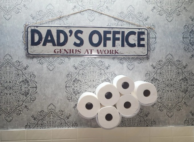 Cloud Shelf / Toiletpaper Storage 