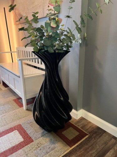  Large Spiral Elegant 28 Inch Floor Vase 