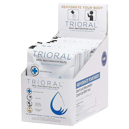 TRIORAL electrolyte powder - 15 servings